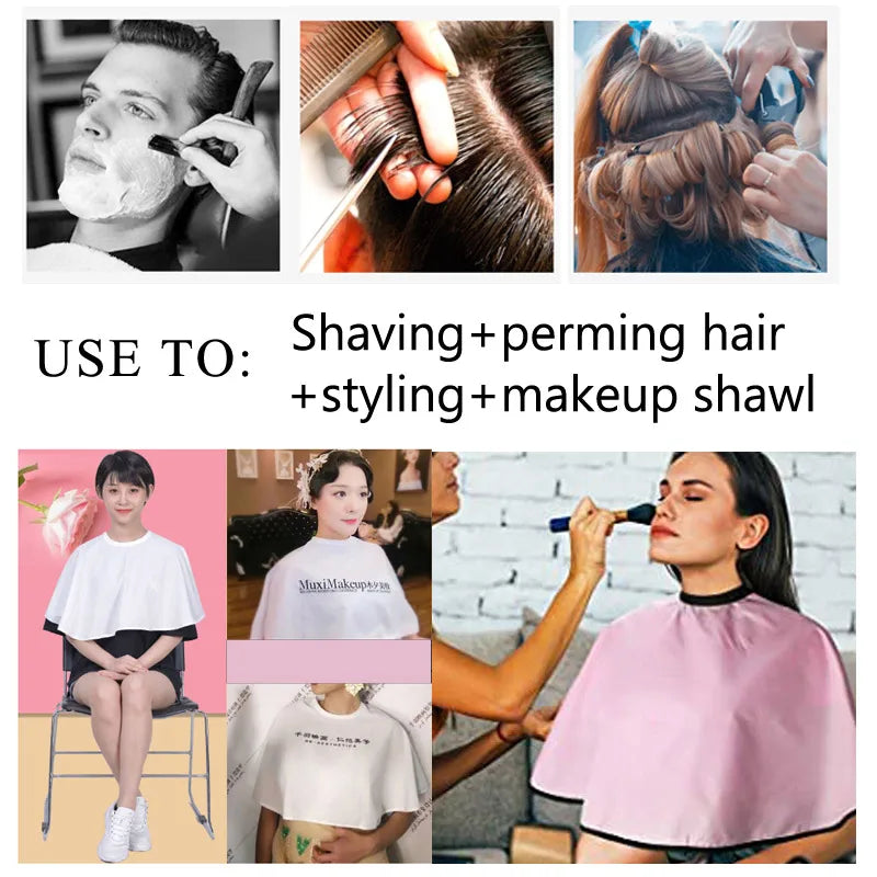 Durable Makeup Cape/Hair Cutting Cape Easy To Clean