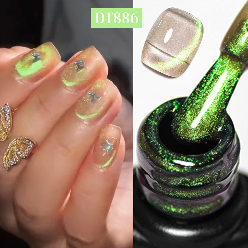 Cat Eye Gel Nail Polish With Magnet