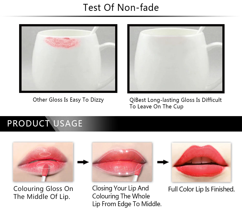 Nude Waterproof Matte Lip Gloss Liquid Lipstick/Lipgloss For Women