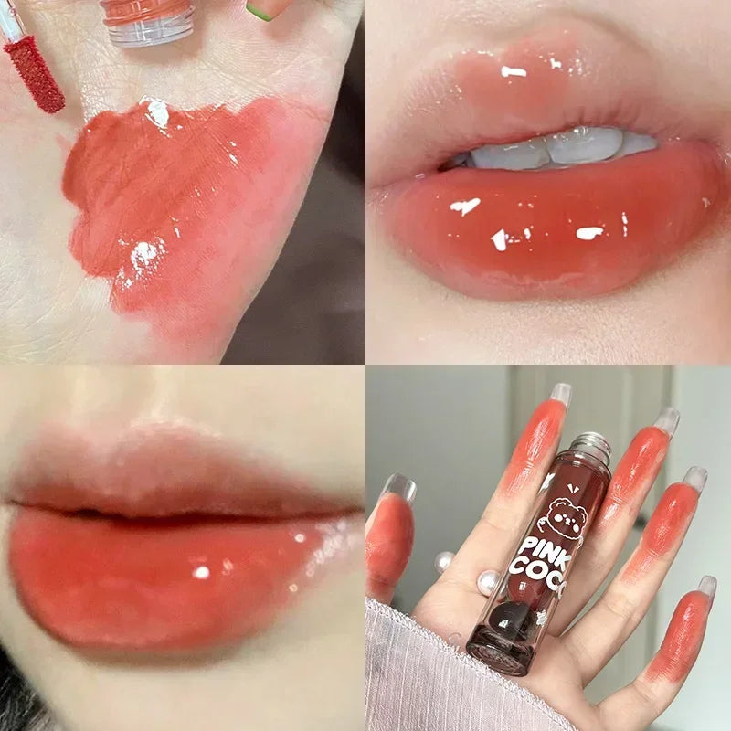 Lip Glaze Water Light Moisturizing Non-stick Lipstick