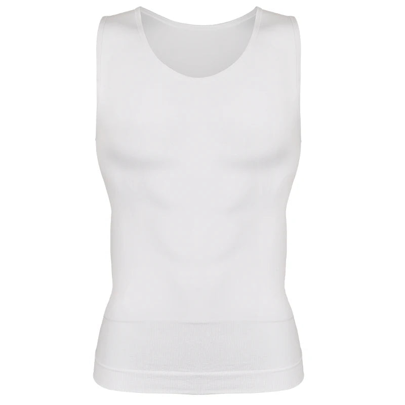Men Tummy Shapewear Compression Shirt for Flat Belly