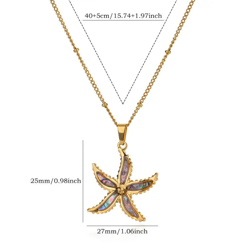 Stainless Steel Gold Plated Necklace