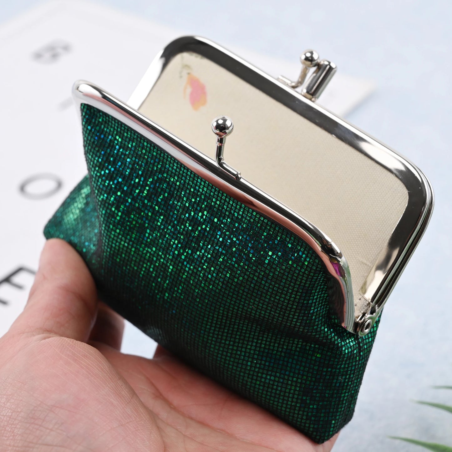 Women Coin Purse Retro Double Layer