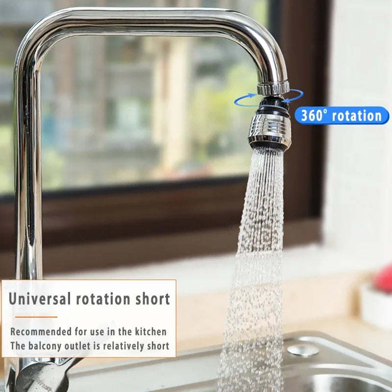 2 Modes 360 Rotatable High Pressure Faucet Extender