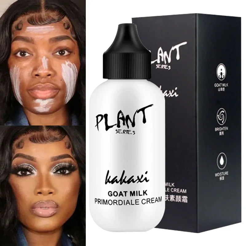 Long Lasting Goat Milk Liquid Acne Cover Korean Makeup