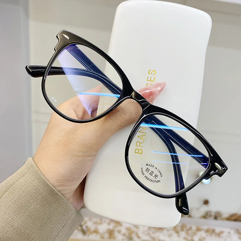 Transparent Black Eyeglasses For Shortsighted Man/Woman