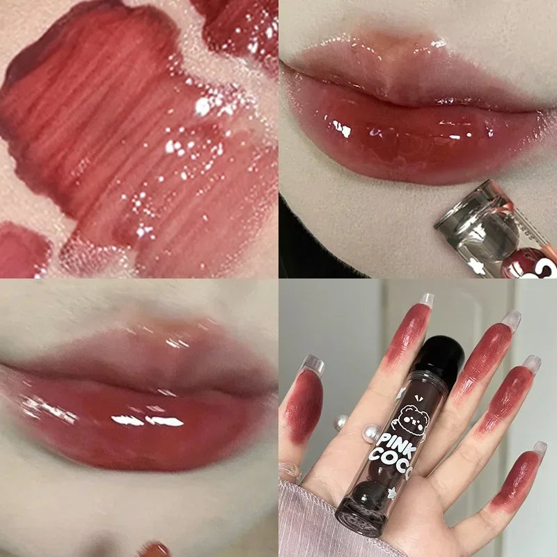 Lip Glaze Water Light Moisturizing Non-stick Lipstick