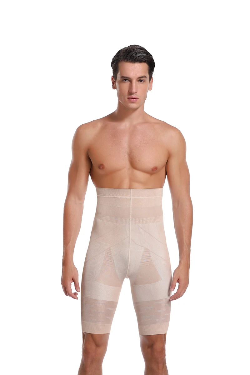 Men's Waist Slimming Belly Flat Body Shaper Briefs Boxer