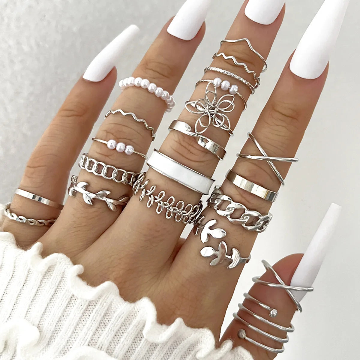 Knuckle Rings Set For Women