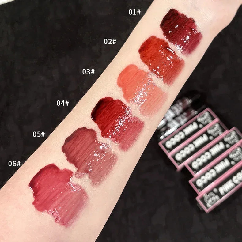 Lip Glaze Water Light Moisturizing Non-stick Lipstick