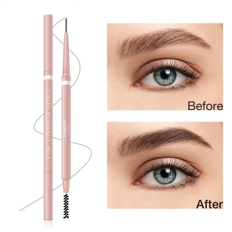 1PC Waterproof Double-Ended Eyebrow Pencil