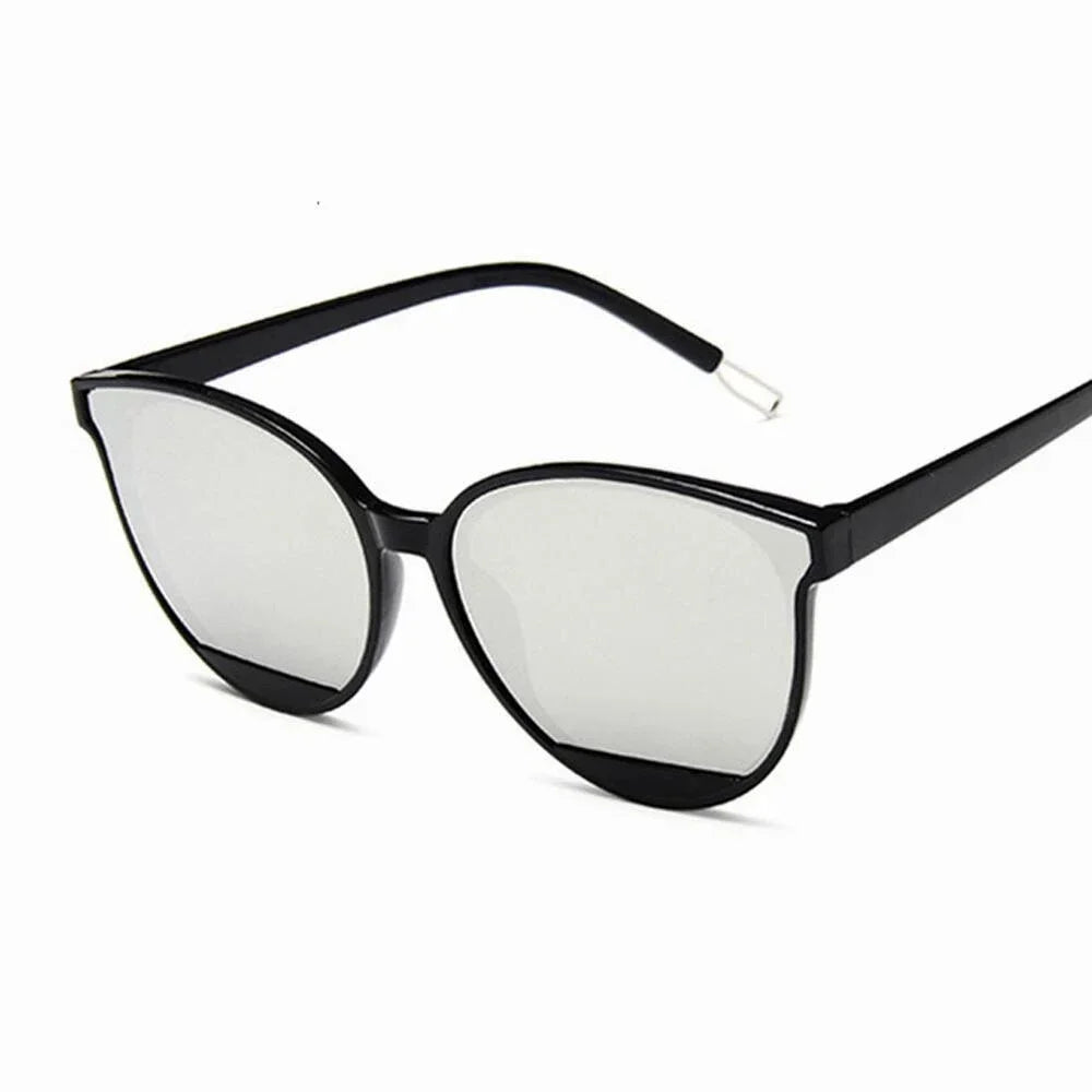 UV400 Classic Vintage Metal Mirror Sun Glasses for Female