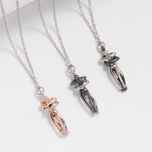 Hugging Necklace For Lover/Couple Men & Women