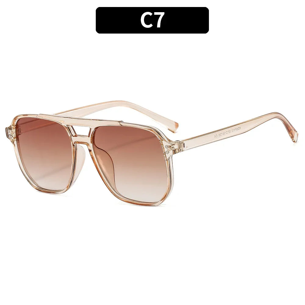 Vintage Square Sunglasses for Women UV400 Shades