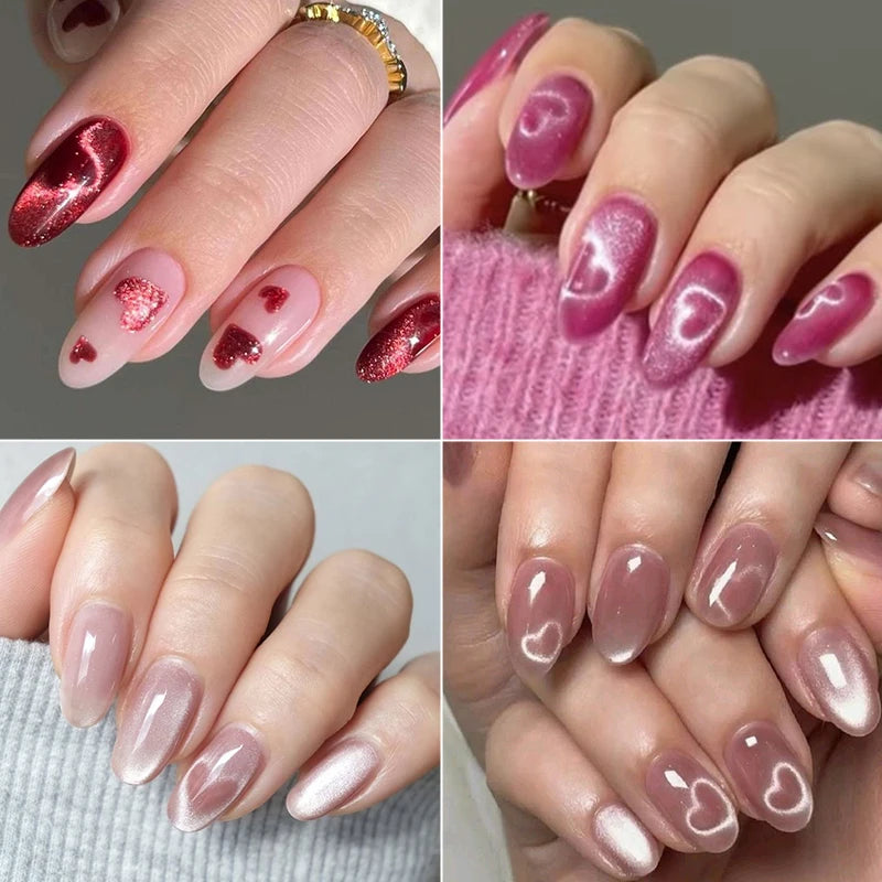 Cat Eye Gel Nail Polish With Magnet