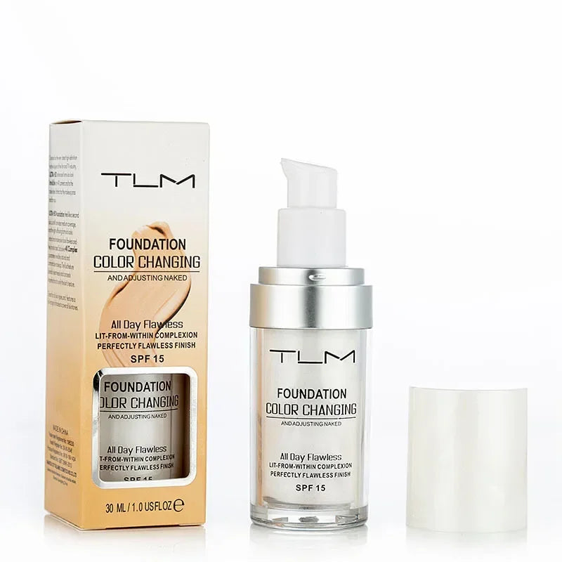 TLM Foundation Liquid Soft Matte Long Lasting Hydrating Makeup Base