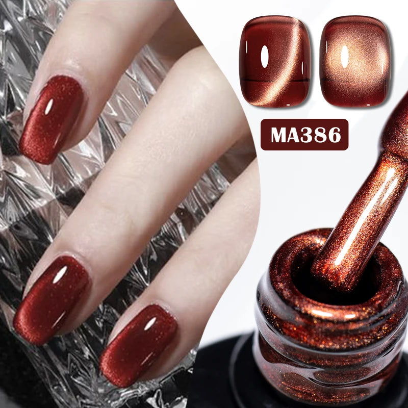 Cat Eye Gel Nail Polish With Magnet