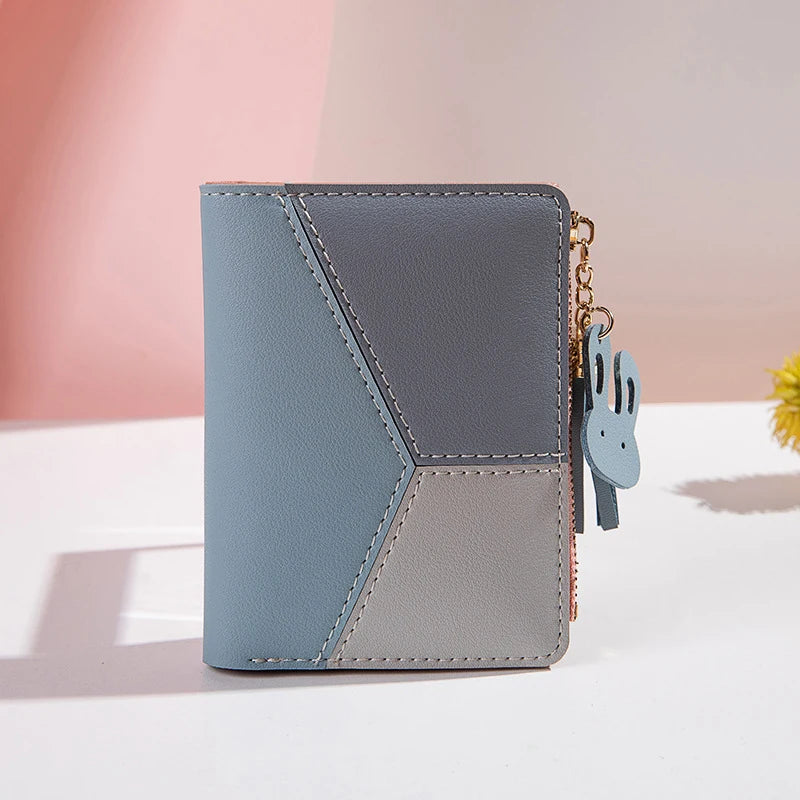 Women's PU Leather  Small Zipper Coin Purses/wallet