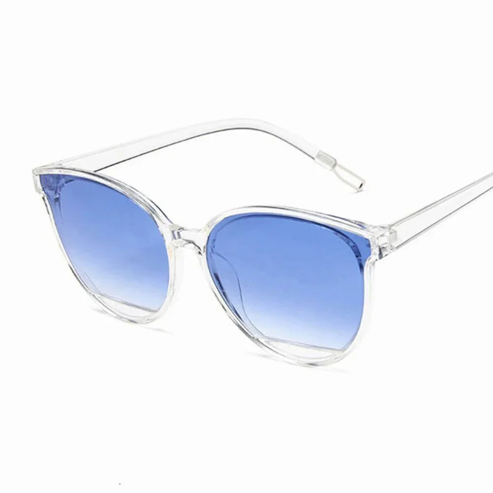 UV400 Classic Vintage Metal Mirror Sun Glasses for Female