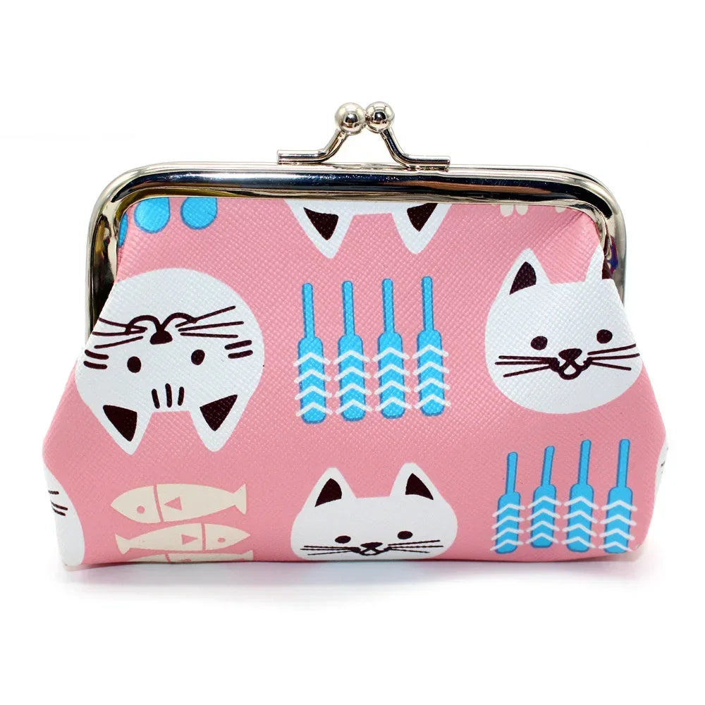 Women Coin Purse Retro Double Layer