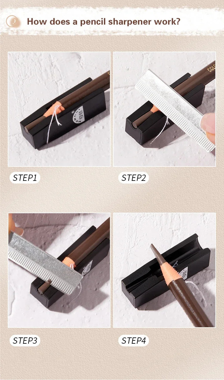 5pcs Professional Microblading, Waterproof Eyebrow Pencil