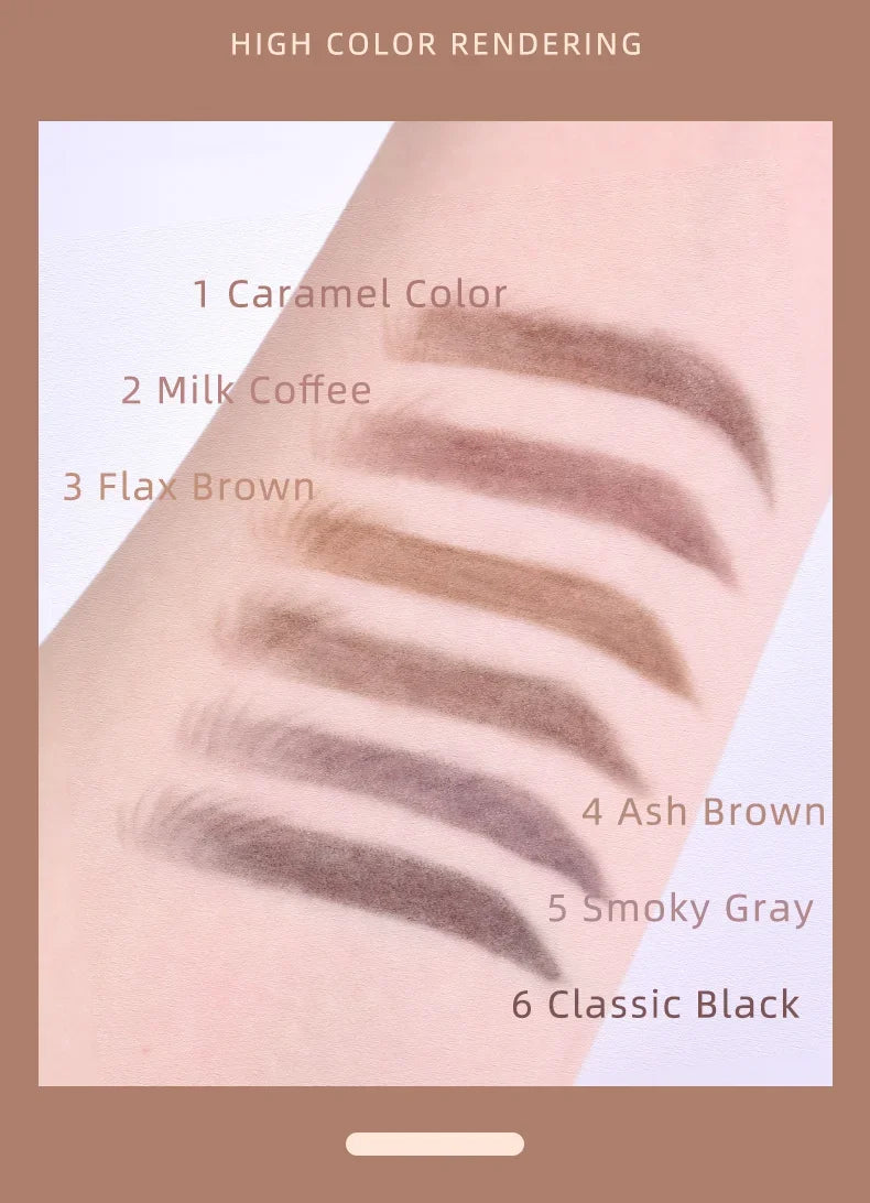 1PC Waterproof Double-Ended Eyebrow Pencil