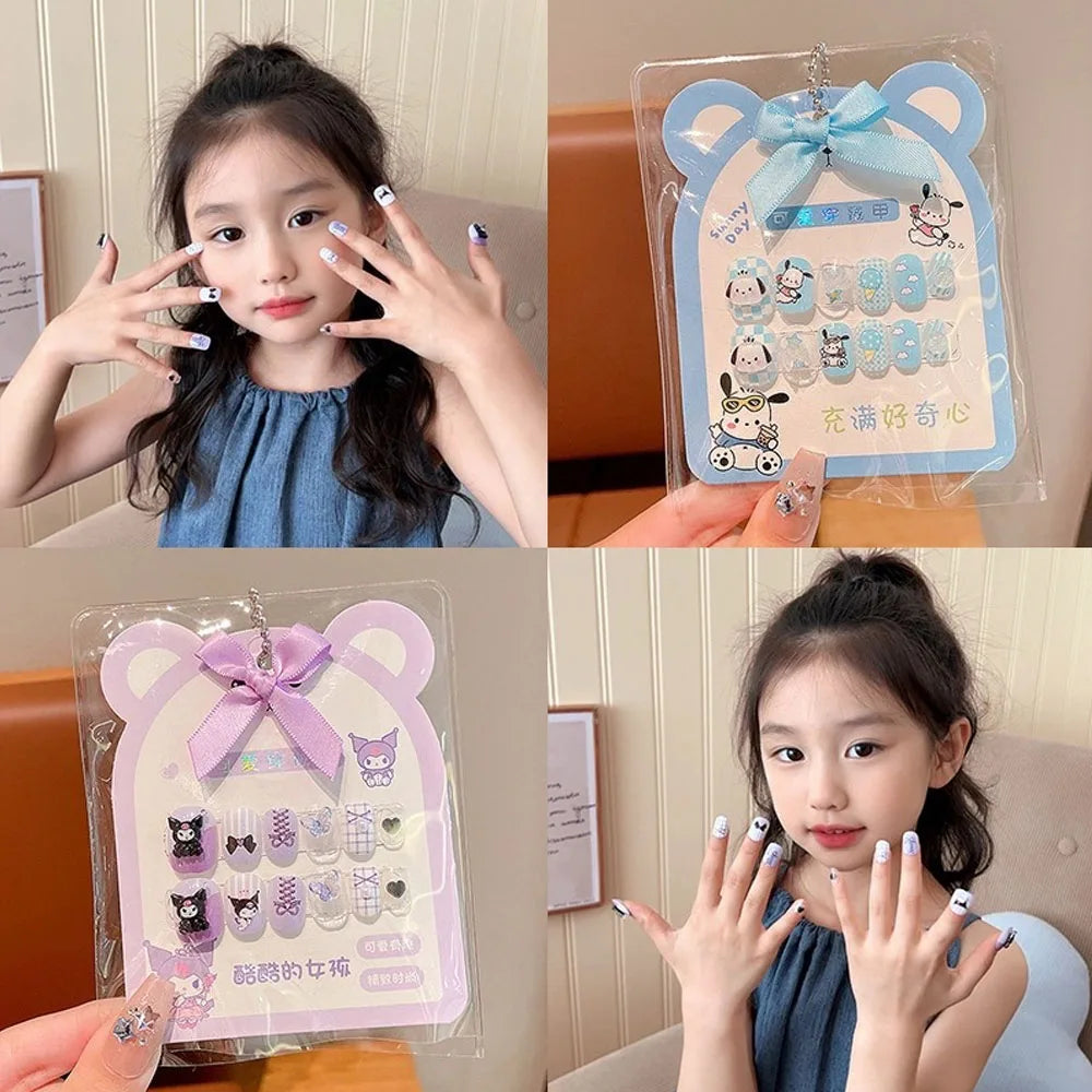 False Nails for Kids 12pcs