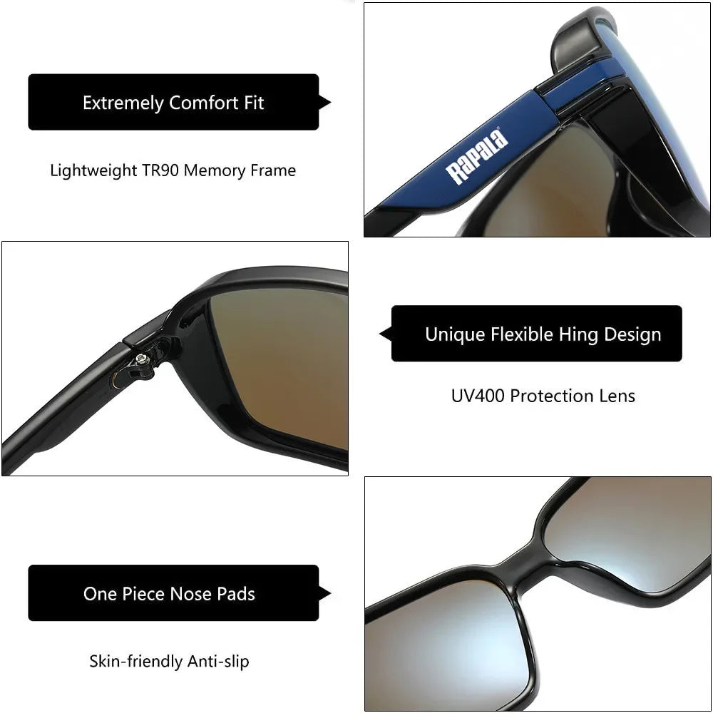 Rapala Classic UV400 Eyewear Polarized Sunglasses for Men