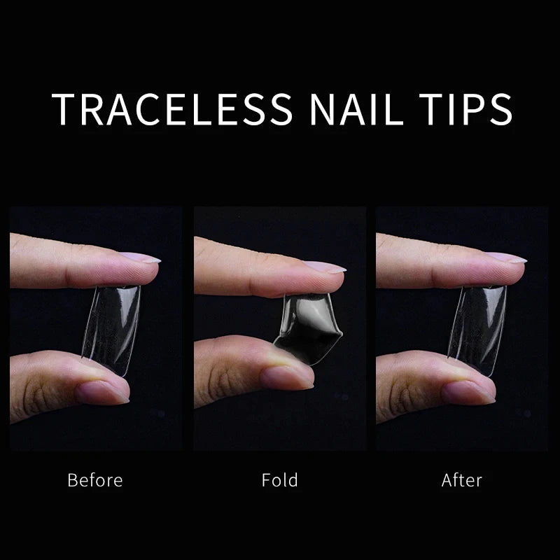 Press on Clear Nail Extensions