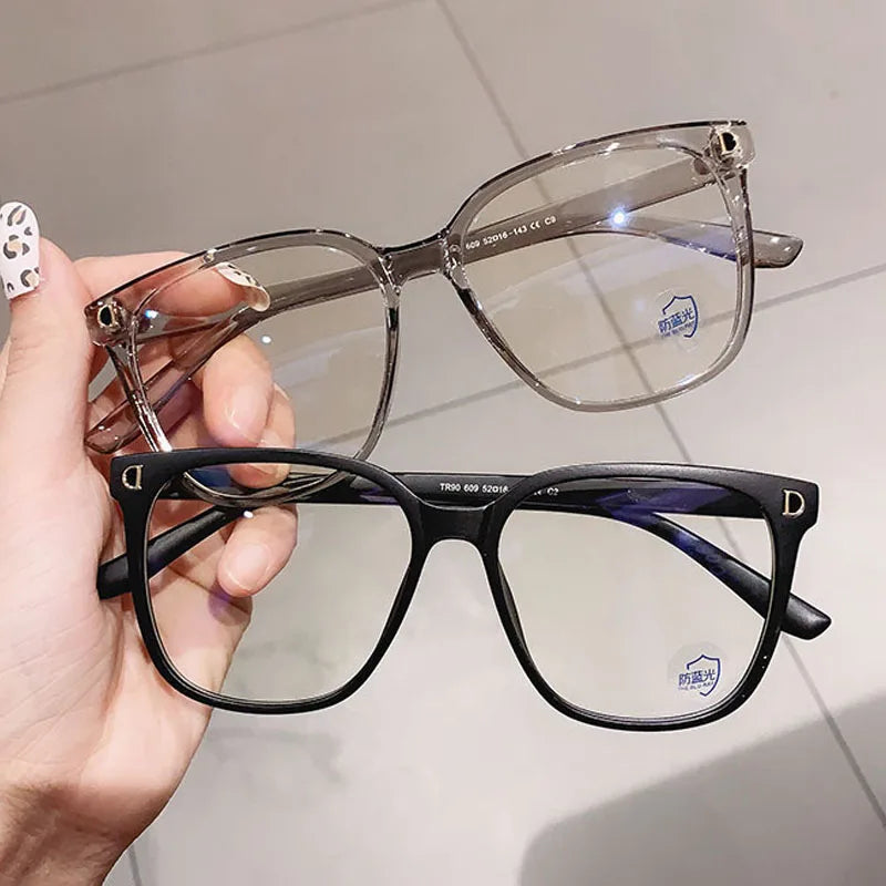 Anti-Blue Light Glasses  Eye Protective Computer Goggles Diopters -1.0 -1.5 -2.0 To -6.0