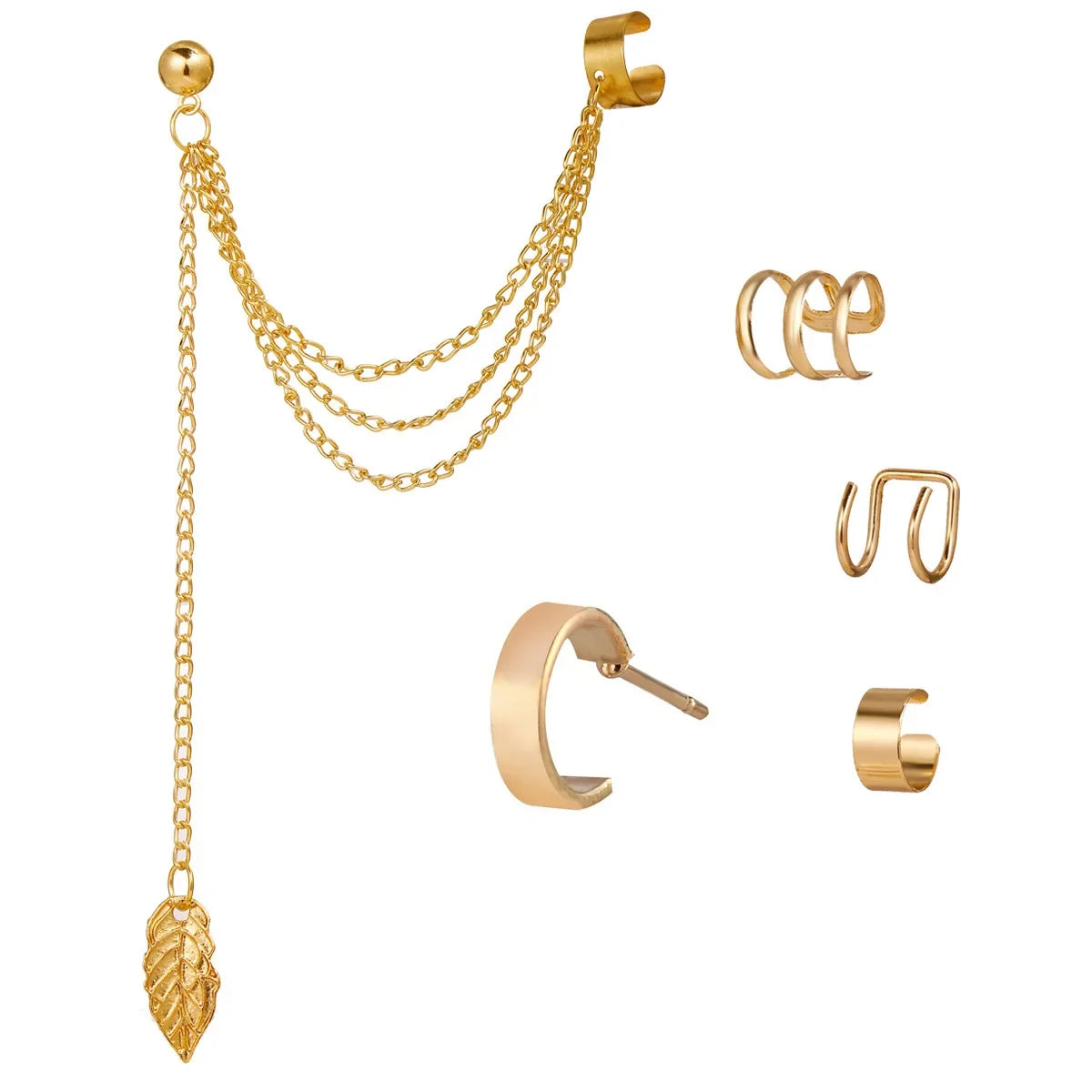 Ear Cuff, Non-Piercing Ear Clips Set