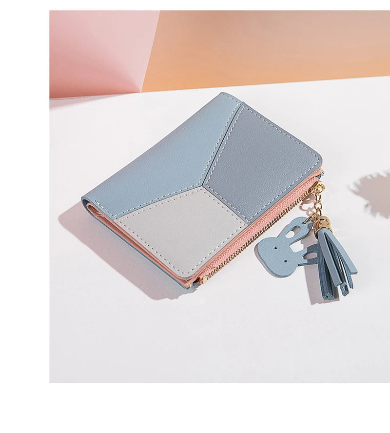 Women's PU Leather  Small Zipper Coin Purses/wallet