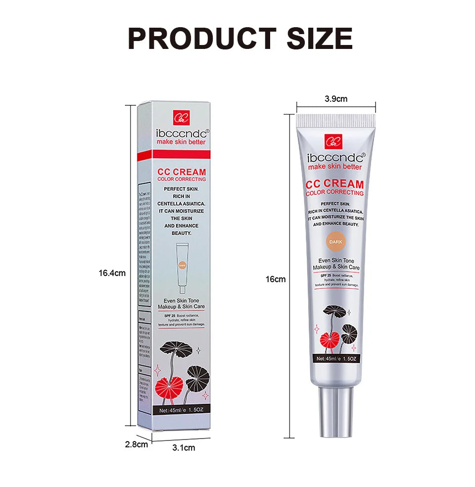 Colour Changing Full Coverage Cc Face Cream/Corrector Cream