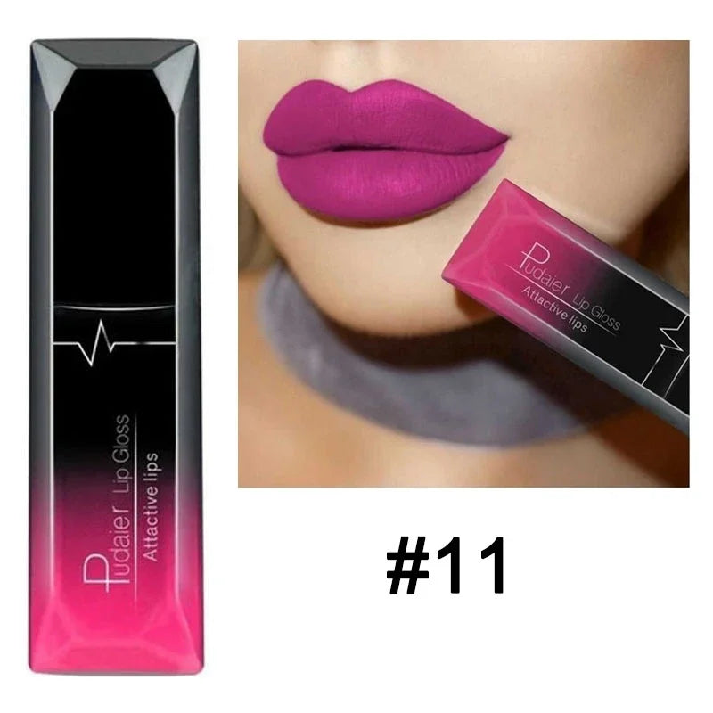 Nude Matte Waterproof Liquid Lipstick Moisturizer