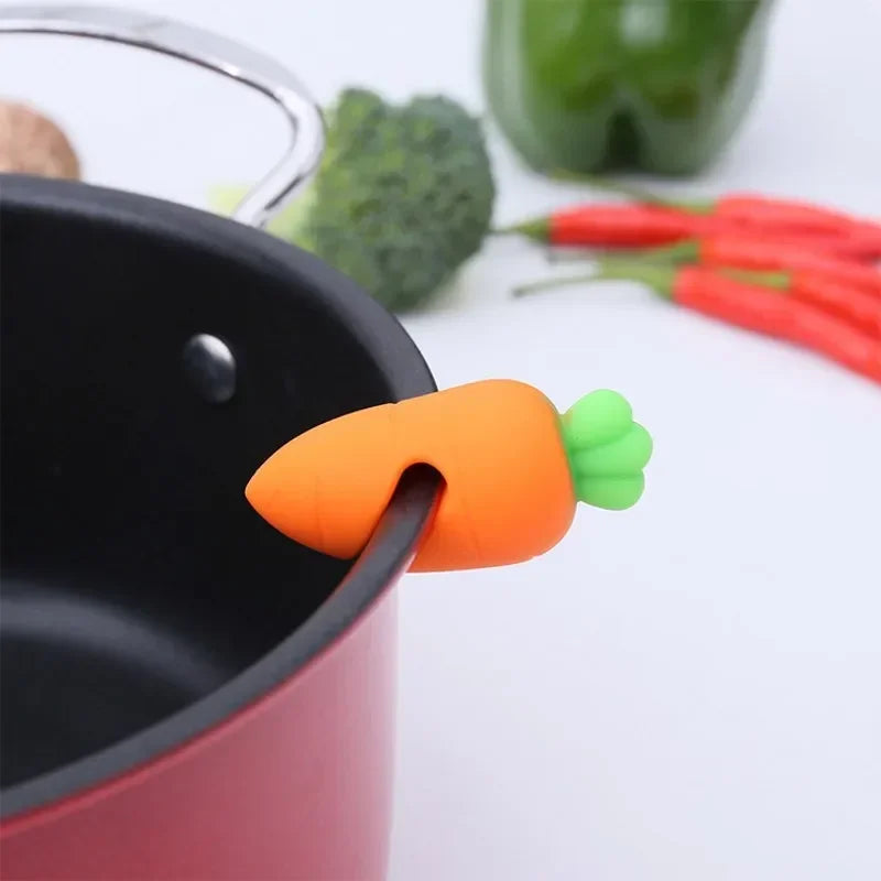 1/3Pcs Silicone Heat-Resistant Hot Pot & Lid Holder