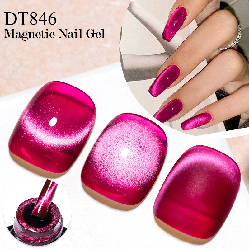 Cat Eye Gel Nail Polish With Magnet