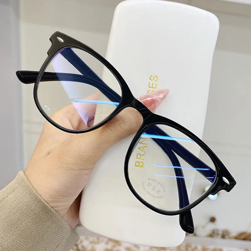Transparent Black Eyeglasses For Shortsighted Man/Woman