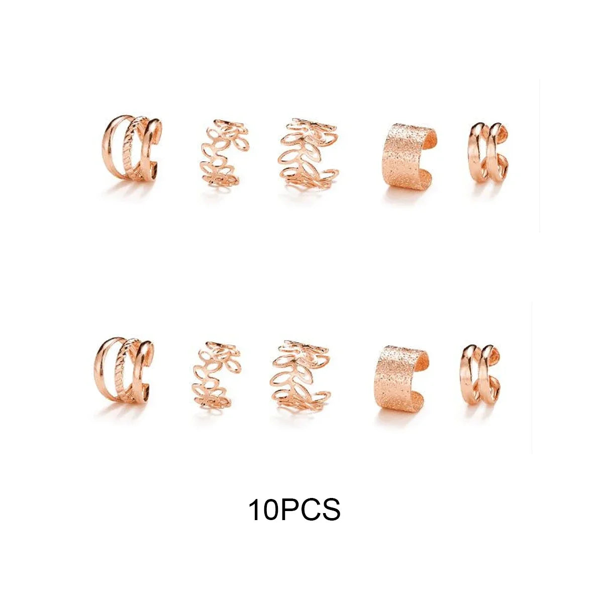 Ear Cuff, Non-Piercing Ear Clips Set