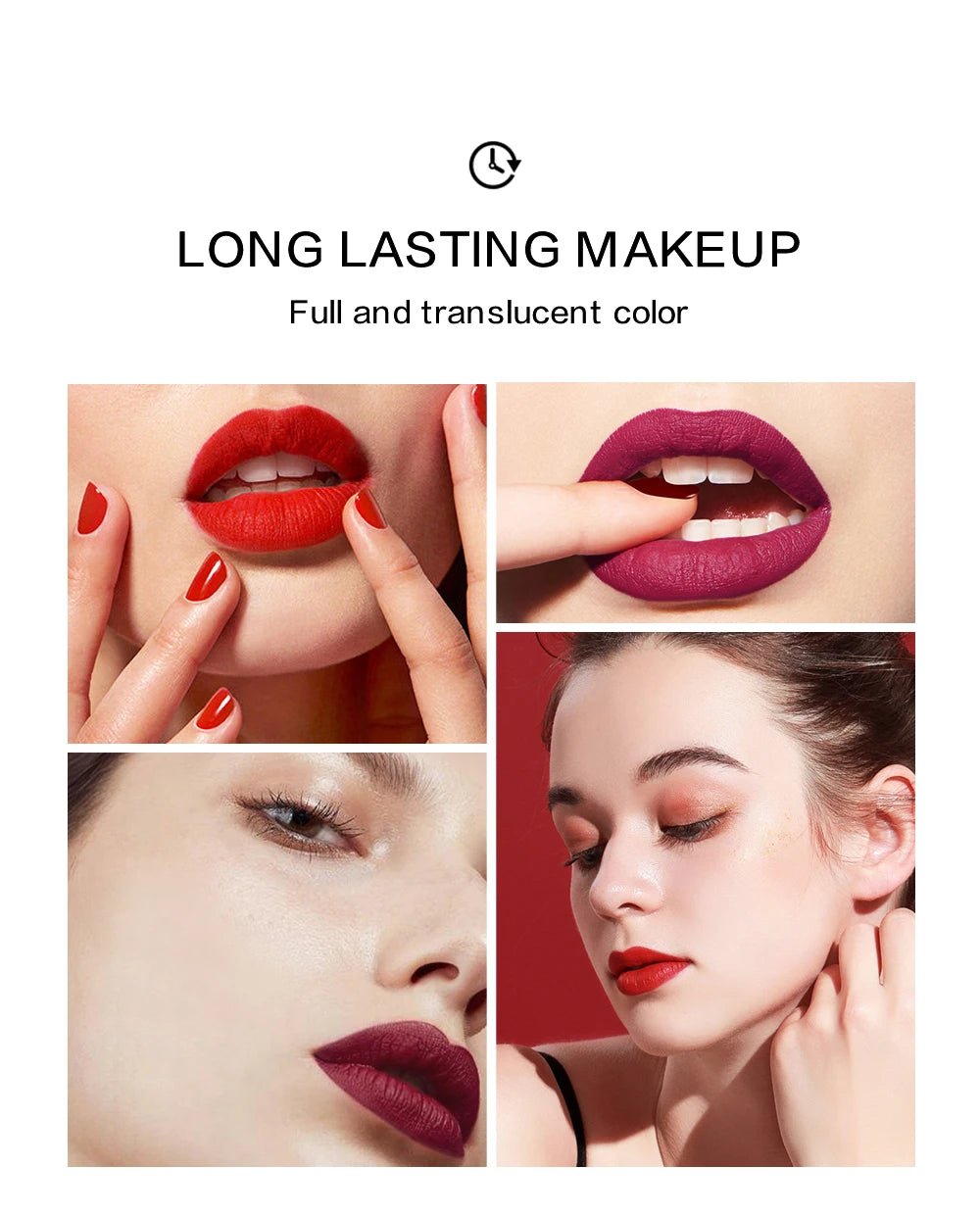 Nude Waterproof Matte Lip Gloss Liquid Lipstick/Lipgloss For Women