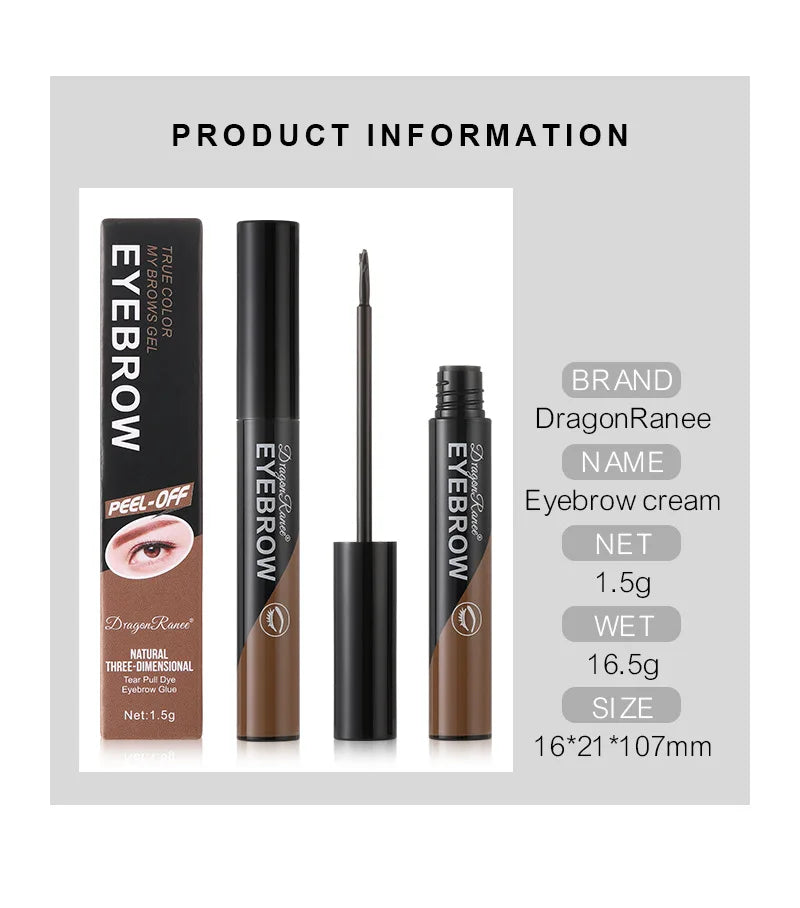 Peel-off Waterproof Tint Eyebrow Gel