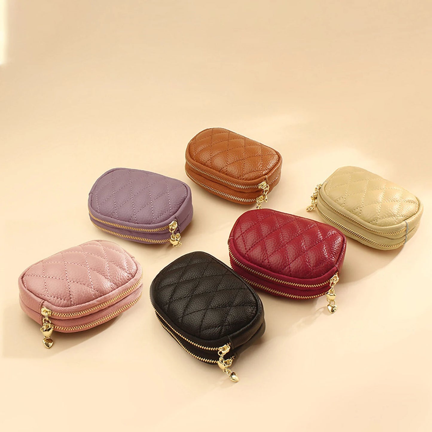 Pu Leather Key Tag Coin Purse Women/Men