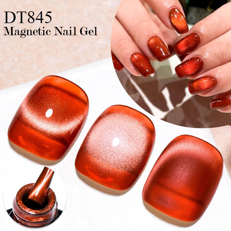 Cat Eye Gel Nail Polish With Magnet