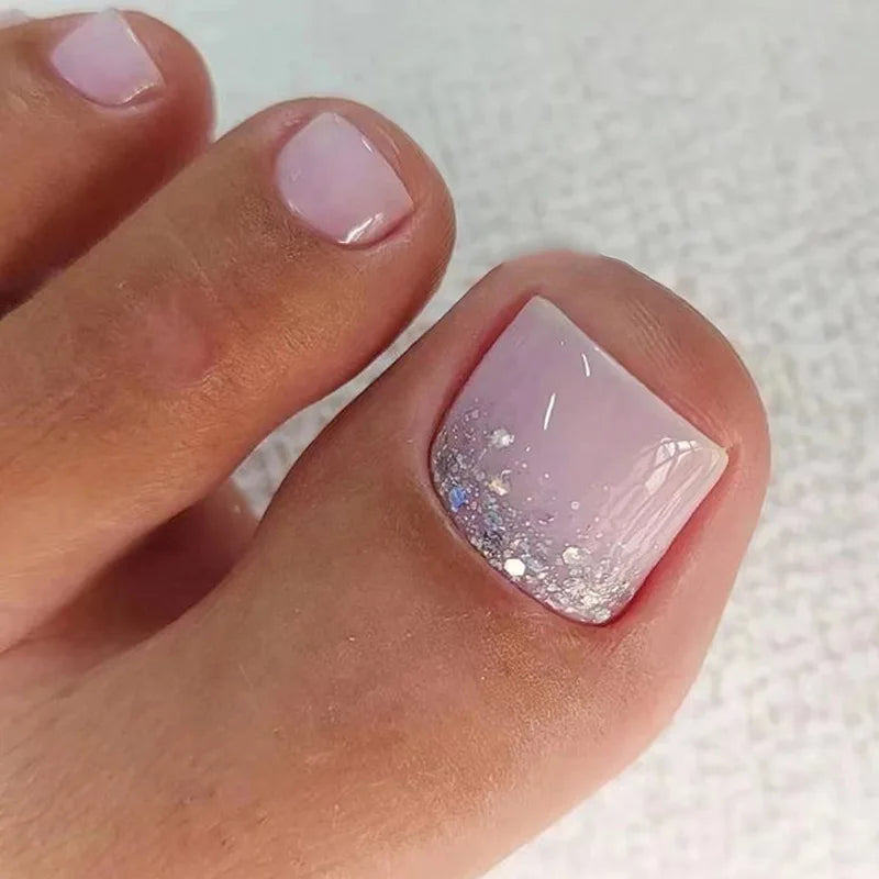 Press On False Toenails