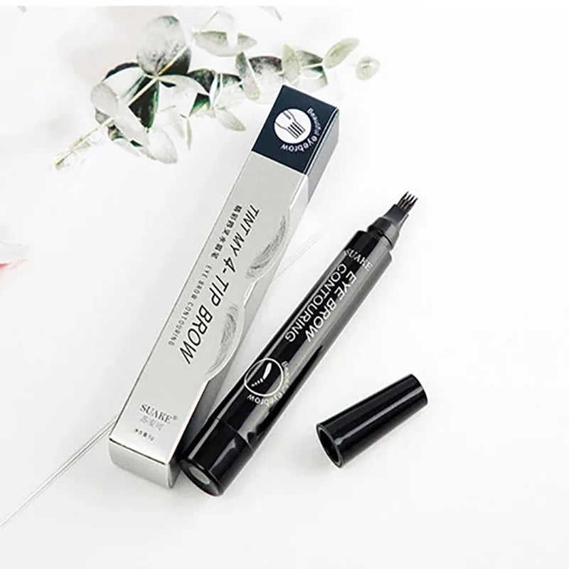 5 Colors Liquid Long Lasting Eyebrow Pencil for Women