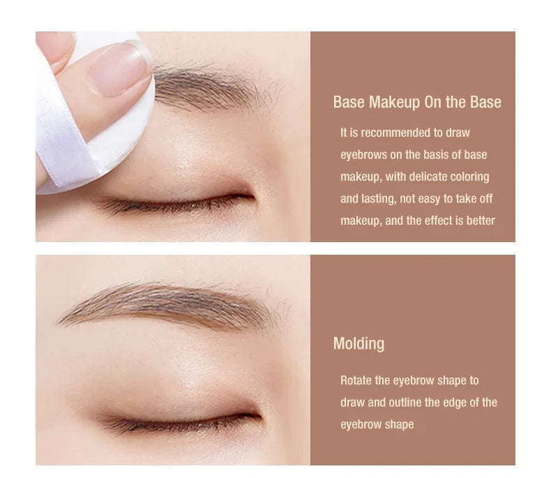 1PC Waterproof Double-Ended Eyebrow Pencil