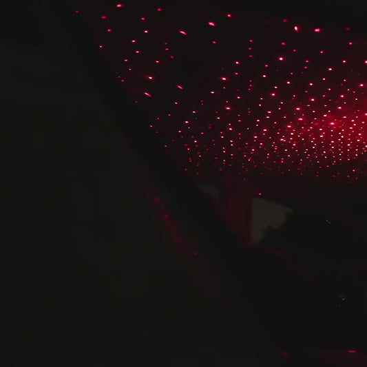 Mini Starry Laser Projector Lights for Car Interior  Roof, USB